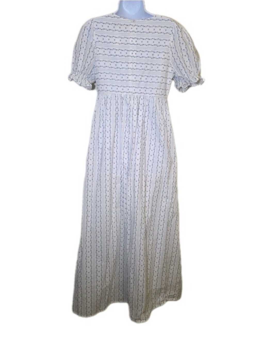 Tuckernuck Pomander Place Pippa Floral Square Neck Puff Sleeve Dress Size XS - Picture 5 of 9